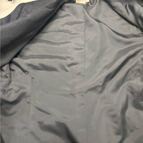 Brooks Brothers 1818 Womens Size 8 Gray Three-Button Long Sleeve Wool Blazer - Picture 8 of 9